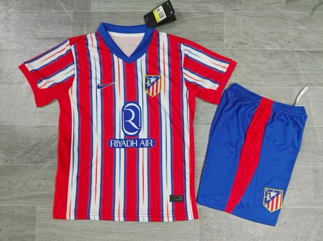 2024/25 Atlético Madrid Home Kids Kit
