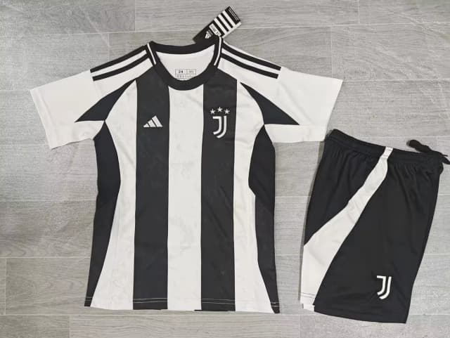 2024/25 Juventus Home Kids Kit