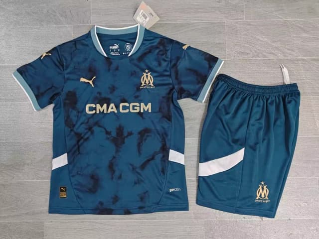 2024/25 Marseille Away Kids Kit