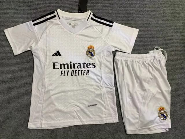 2024/25 Real Madrid Home Kids Kit
