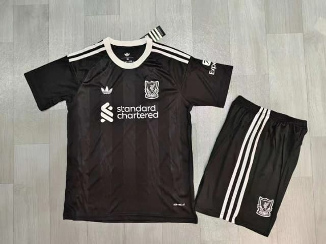 2025/26 Liverpool Goalkeeper Kids Kit