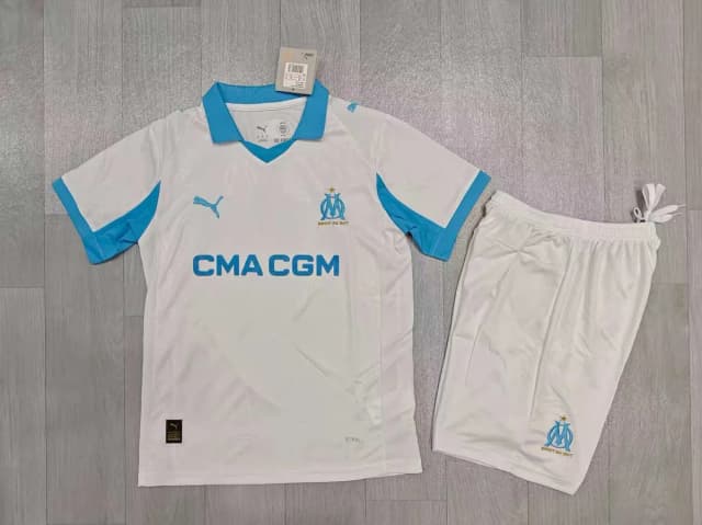 2025/26 Marseille Home Kids Kit