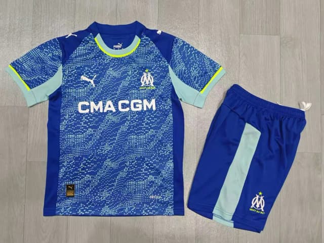 2025/26 Marseille Third Kids Kit