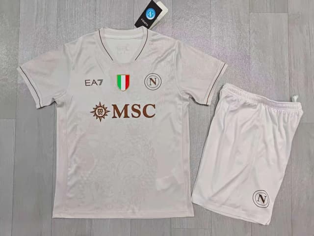 2025/26 Napoli Jersey Away Kids Kit