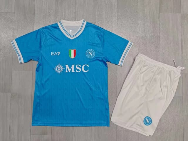 2025/26 Napoli Jersey Home Kids Kit