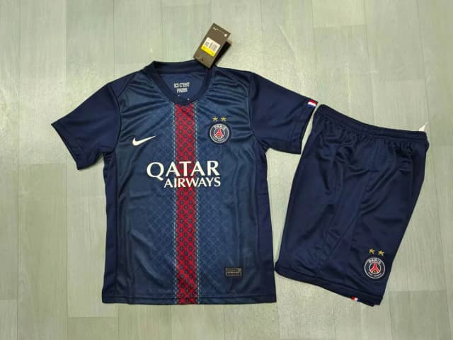 2025/26 Paris Saint-Germain Home Two Star Kids Kit