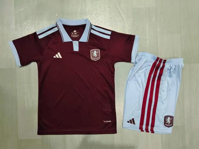 2026/27 Aston Villa Home Kids Kit