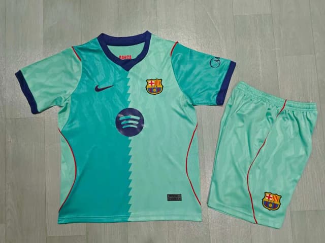 2026/27 Barcelona Third Kids Kit
