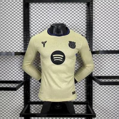 Barcelona 2025/26 Away Long Sleeves Jersey Player Version