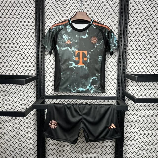 Bayern Munich 2024/25 Away Kids Kit