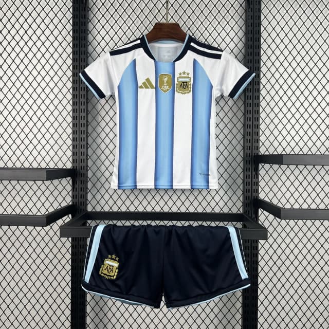 Kids Argentina 2026 World Cup Home Kit