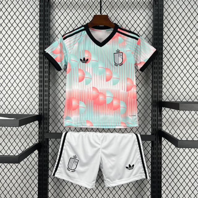 Kids Belgium 2026 World Cup Away Kit