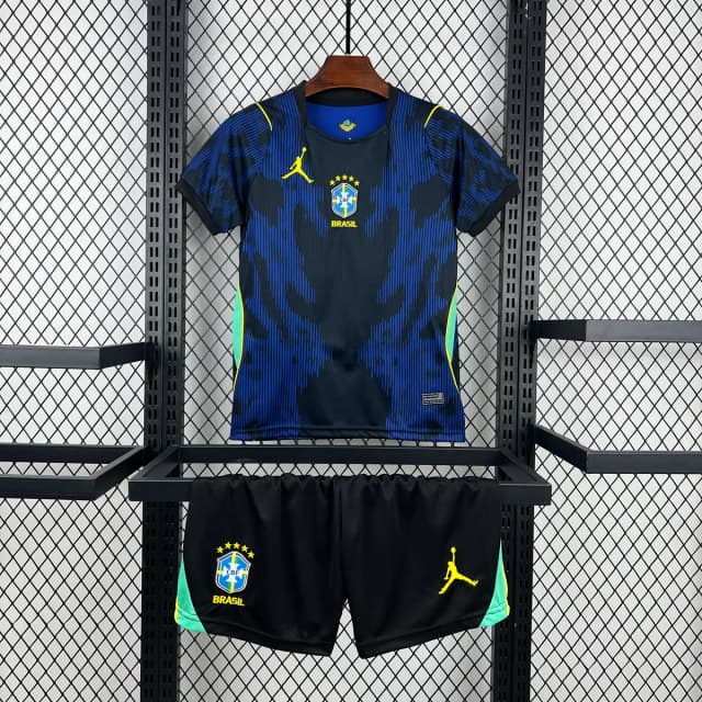 Kids Brazil 2026 World Cup Away Kit
