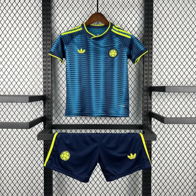 Kids Colombia 2026 World Cup Away Kit
