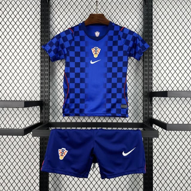 Kids Croatia 2026 World Cup Away Kit