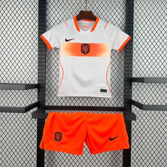 Kids Netherlands 2026 World Cup Away Kit