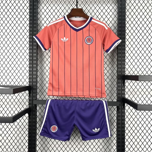 Kids Scotland 2026 World Cup Away Kit