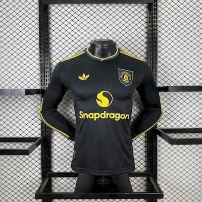 Manchester United 2025/26 Third Long Sleeves Jersey Player Version