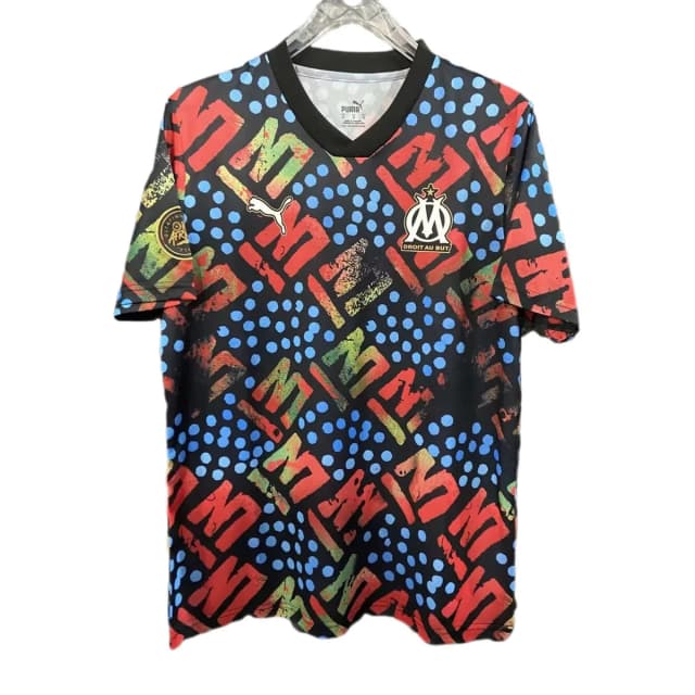 Marseille 2024/25 africa jersey black