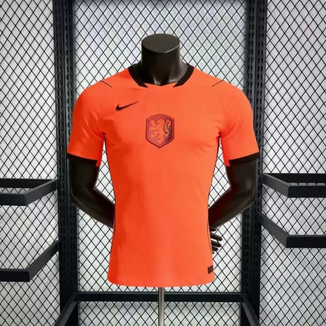 Mens Netherlands 2026 World Cup Home Jersey Player Version