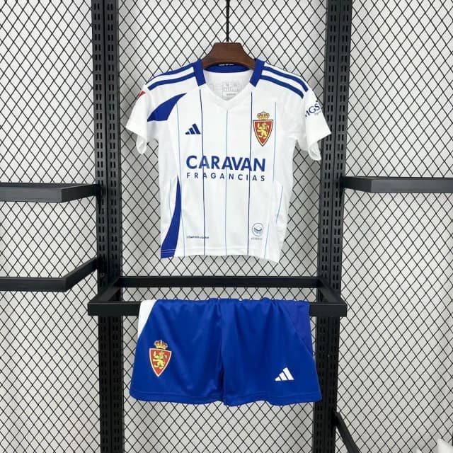 Real Zaragoza 202425 Home Kids Kit